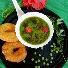 A picture of Coriander Rasam.