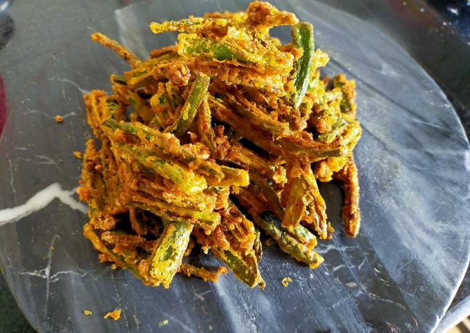 Kurmuri Chatpati Bhindi