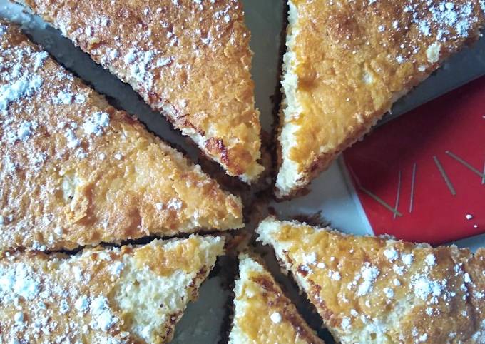 GĂąteau moelleux fromage blanc noix de coco et pĂ©pites de choc đ«