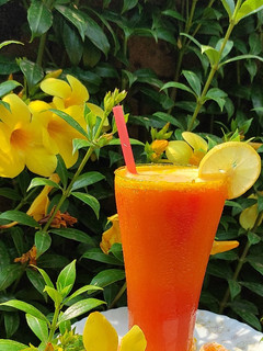 A picture of Orange Mocktail.