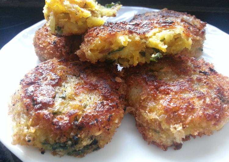 Steps to Prepare Quick Mint potato cutlet