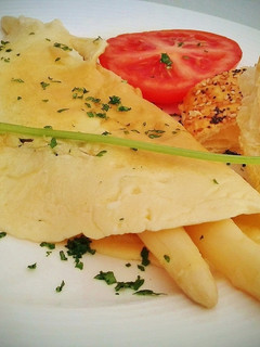 Una foto de Tortilla de espárragos blancos