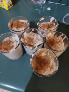 Una foto de Mousse de turrón
