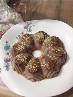 عکسی از دستور کرم کارامل شکلاتی 🍮
