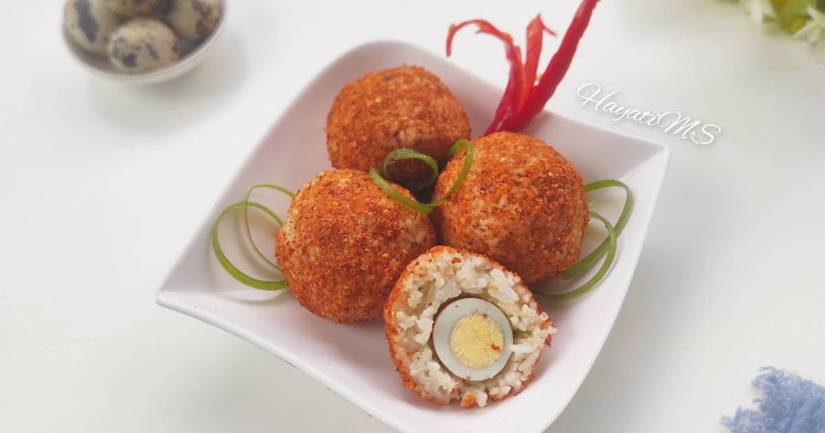 Resep Bola Bola Nasi Uduk Paling Mudah dan Enak