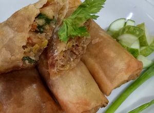 Foto resep Lumpia Semarang/lumpia bengkuang lengkap dengan cuka/saus cocol
