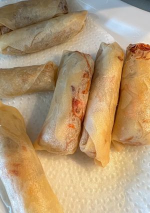 A picture of Spring Rolls.