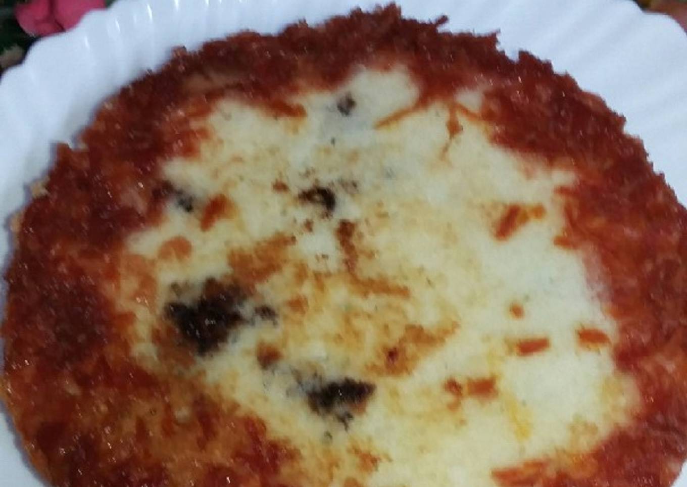 Carrot vanila marble cake