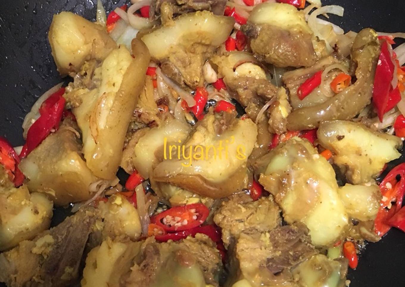 Tanggo Ungkep (non halal)