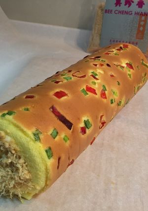 Foto resep Bolu gulung abon ayam