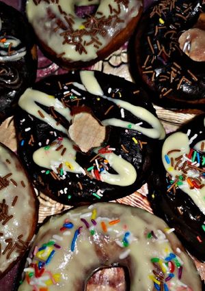 صورة لوصفة دوناتس👩🏼‍🍳🍩