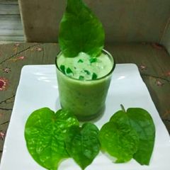A picture of Paan thick shake.