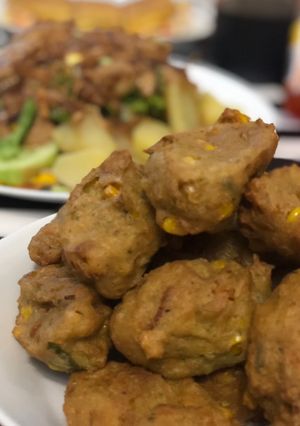 Foto resep Bakwan tahu jagung