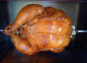Una foto de Pollo rostizado a mi estilo