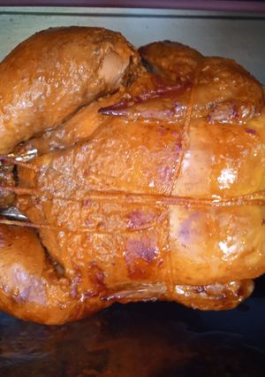 Una foto de Pollo rostizado a mi estilo