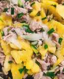 Thịt lợn kho dứa