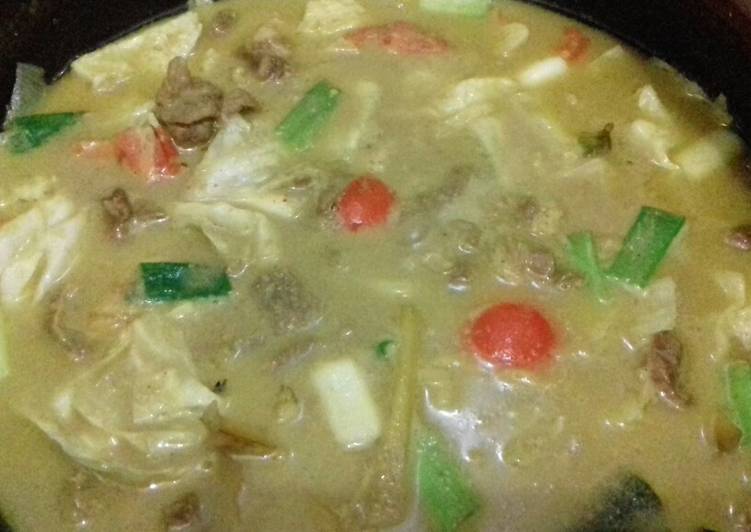 Tongseng kambing ala Bunda Fitri