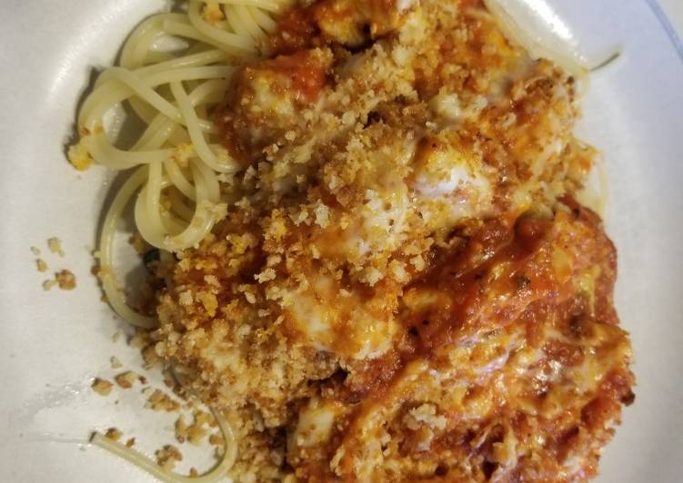 Easiest Way to Make Favorite Chicken Parmesan Skillet Casserole