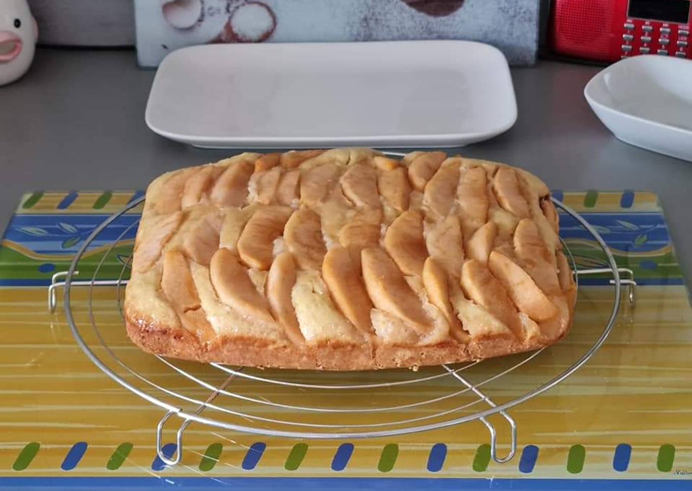 Tarte aux fruits sans pâte. 😀😋