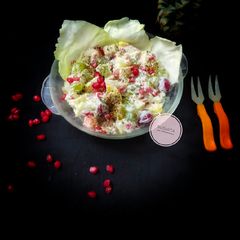 A picture of Low calorie Russian Salad.