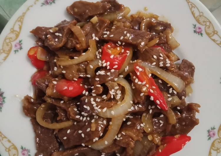Beef Teriyaki Ala Dewi