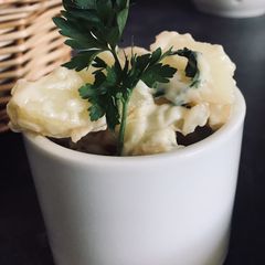 Parsley Potato salad A picture of Parsley Potato salad.