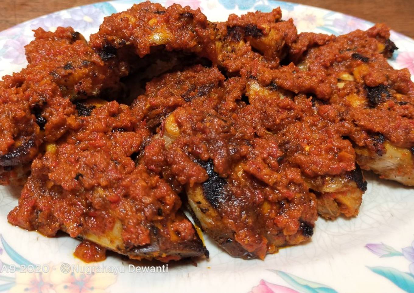 Ayam Bakar Bumbu Rujak Khas Jawa Timur