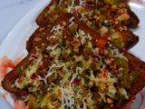 ब्रेड पिज़्ज़ा (bread pizza recipe in hindi)
