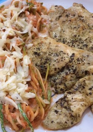 Una foto de Milanesa de pollo