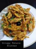 Crispy Potato Fritters