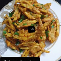 Crispy Potato Fritters A picture of Crispy Potato Fritters.