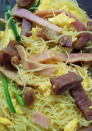 A picture of Hong Kong style - Singaporean Fried Rice Vermicelli 星洲炒米.
