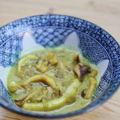 A picture of Braised Curried Squid.