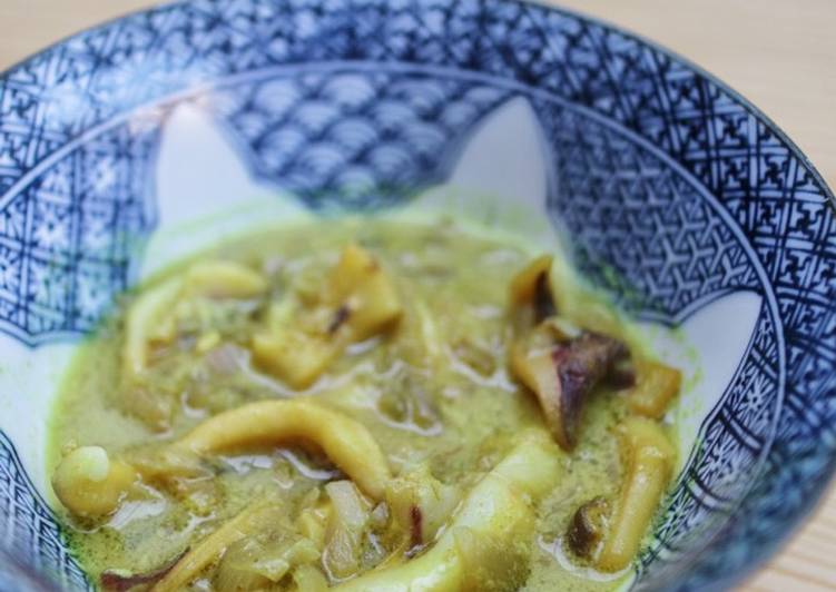 Recipe of Speedy Braised Curried Squid