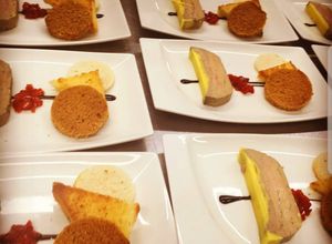 Une photo de Terrine de foie gras de canard