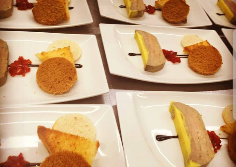 La Recette Pas à Pas Terrine de foie gras de canard