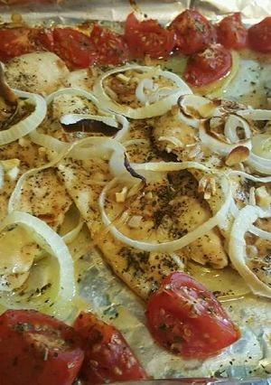 A picture of Easy Italian Baked Chicken.