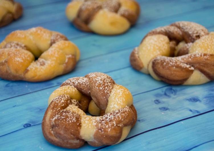 Coroncine dolci con esubero di licoli