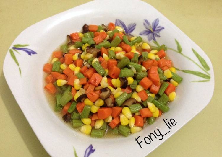 Vegetarian Cah Buncis Wortel Jagung π½