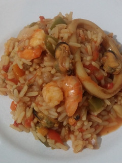 Una foto de Cazuela de Mariscos