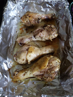 A picture of Italian Chicken Legs.