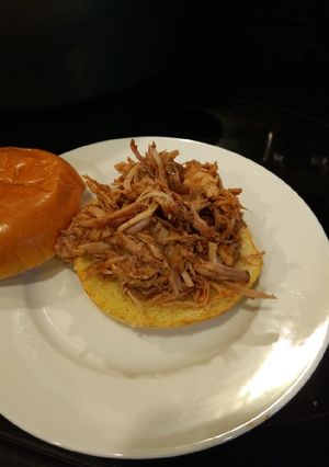 A picture of Slow Cooker Pulled Pork.