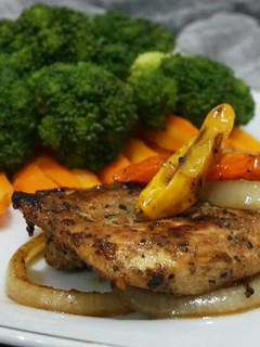 Foto resep Ayam Panggang Saus Kecap Lada Hitam
