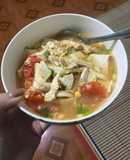 Canh đậu trứng, ức gà giảm cân