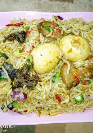 A picture of Indomie.