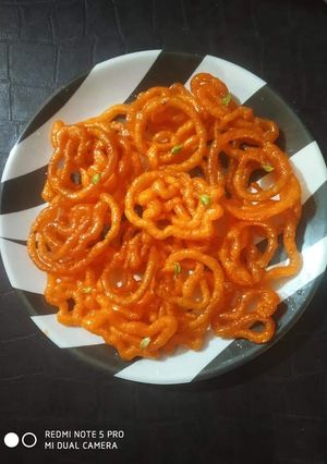 रसभरी जलेबी (Rasbhari jalebi recipe in hindi) रेसिपी मुख्य फोटो
