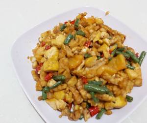 Fresh, Memasak Tumis Tahu Tempe Kacang Panjang Simpel Nikmat Lezat