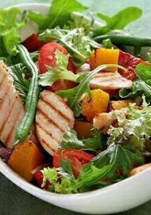 A picture of Chicken salad.