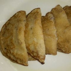 Sweet chapati za maji with onions A picture of Sweet chapati za maji with onions.