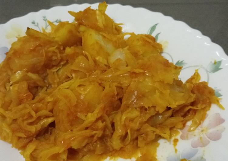 Spicy Potato Cabbage #localfoodcontest_mombasa